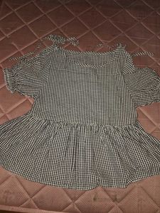 Gingham Ruffle Dress