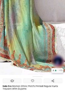 Indo Era Kurta Set With Duppata