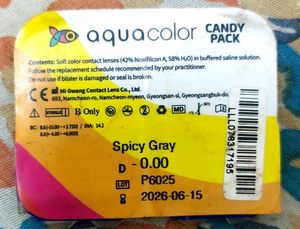 Sexy Looking Eye Lens Spicy Gray Color
