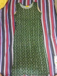 Elegant Emerald Green  only kurta not set