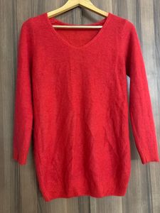 Red Wool Sweater