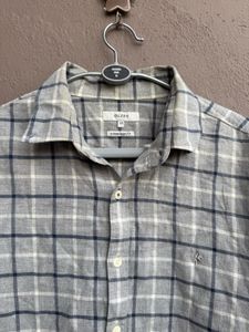 Men's Plaid Button-Down Shirt