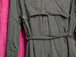 Navy Blue Trench Coat