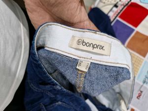 Bonprix Men's Wide Leg Denim Jeans