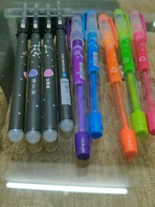 KAWAII ERASABLE GEL PENS SET