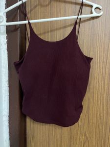 Burgundy Cami Top
