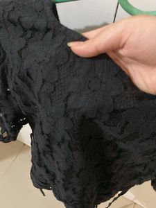 Black Lace Top