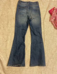 Flared Denim Jeans