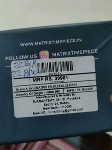 A Classic Matrix Watch