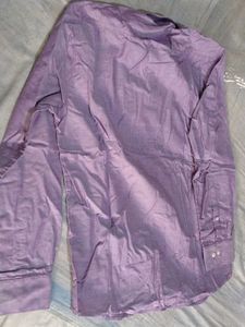 Sporty &amp; Rich Lavender Button-Down