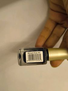 Nykaa Nail Enamel - Deep Blue