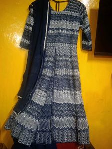 Stunning Sequined Ethnic Gown