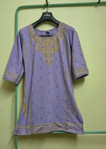 Thermal Stylish Lavender Kurta