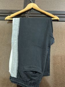 Stylish Black & Grey Track Pants