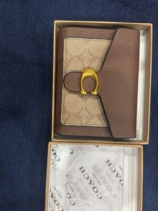 Coach Signature Canvas Wallet
