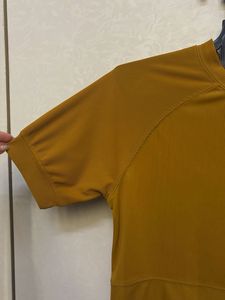 Mustard Yellow Cropped Top