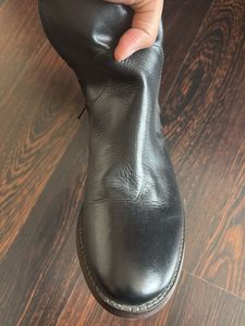 Black Quilted Ankle Boots Unisex