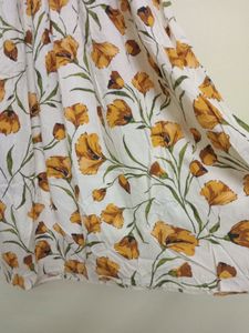 Floral Print Cotton Dress