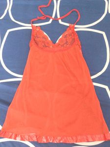 Red Babydoll Nightwear