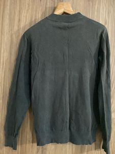 Brave Soul Dark Green Mock Neck Sweater