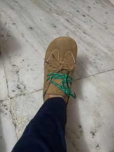 Slip ons Suede Lace-Up Shoes