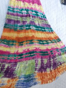 Bohemian Tie-Dye Maxi Dress