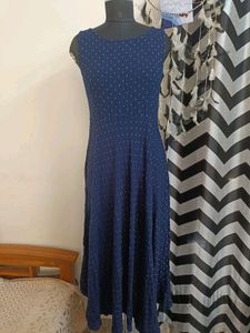 Blue Long Kurti
