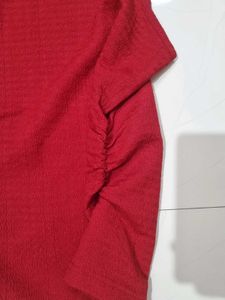 Red Sleeveless Tank Top