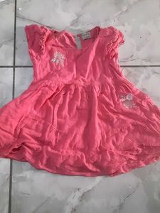Cute Pink Baby Girl Dress