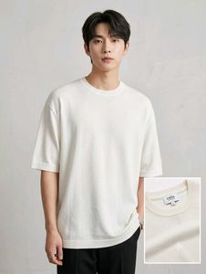 celio Men's viscose round neck tshirt