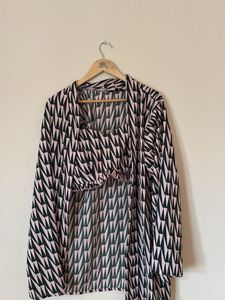 Stylish Printed 3 piece Co-ord Set