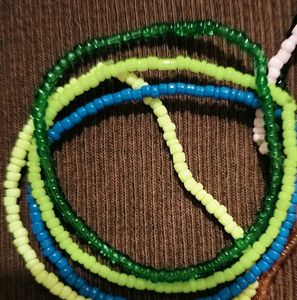 Colorful Beaded Bracelets Set of 10 shades