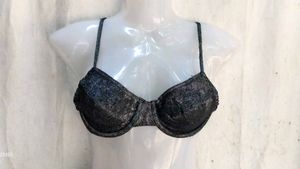 Sparkly Grey Bra