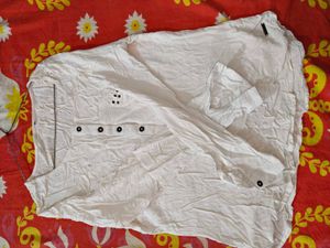 White Casual Tunic Top