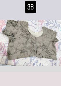 Black Blouse with Diamond Print pack of 5