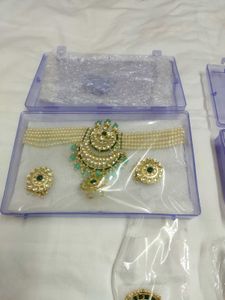 Zaveri Pearls Jewelry Set Combo