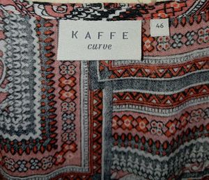 KAFFE Boho Print Maxi Dress