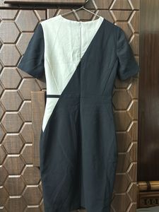 Marks&amp;Spencer Chic Two-Tone Sheath Dress