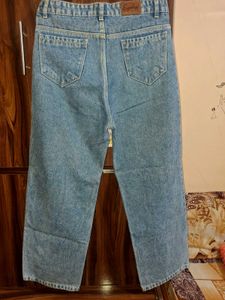 Distressed Light Wash Jeans