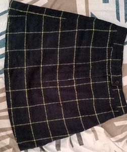 Plaid Mini Skirt