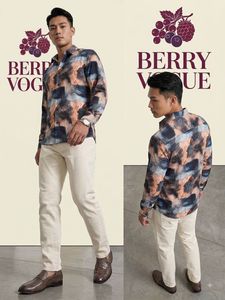 COMBO Vogue BerryShirt &amp;Trouser34 waist+ Free Gift