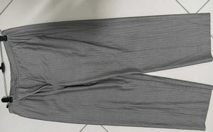 Classic Grey Striped Trousers
