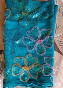 Braso Saree With Designer Blouse