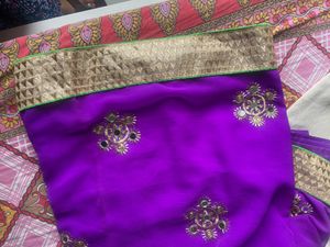 Saree Pure Georgette NEW