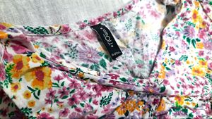 Rio Girls Multicolour Cotton Dress