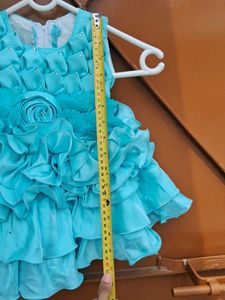 Blue Color Babygirl Dress