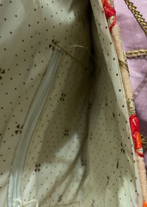 Embroidered Clutch Bag