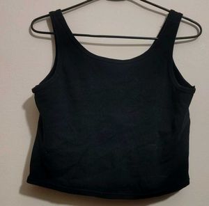 Black⚫Hawaii Graphic Crop Top 32 Bust