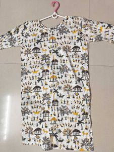 🤍Printed Short Kurti – New / Unused