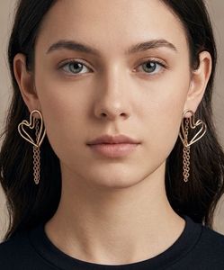 Urbanic Heart Dangle Earrings